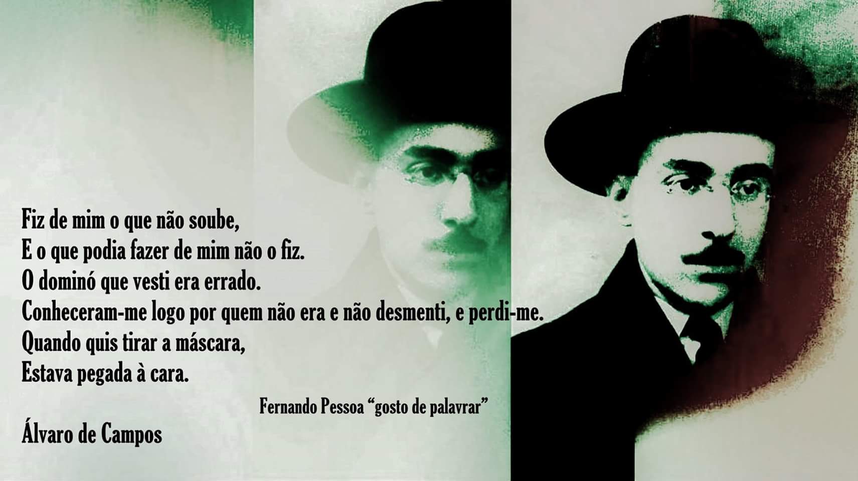 Poesia na vida: Fernando Pessoa (heterônimos) – OPINIÃO CENTRAL